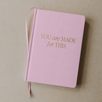 "You Are Made For This" Fabric Journal