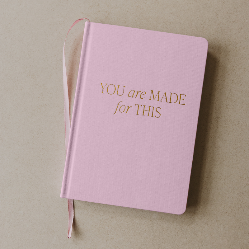 "You Are Made For This" Fabric Journal