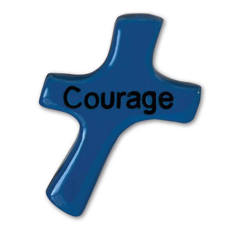 "Courage" Pocket Cross