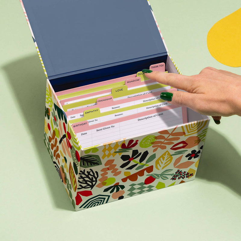 Ready for Anything Card Keeper, Card File Organizer