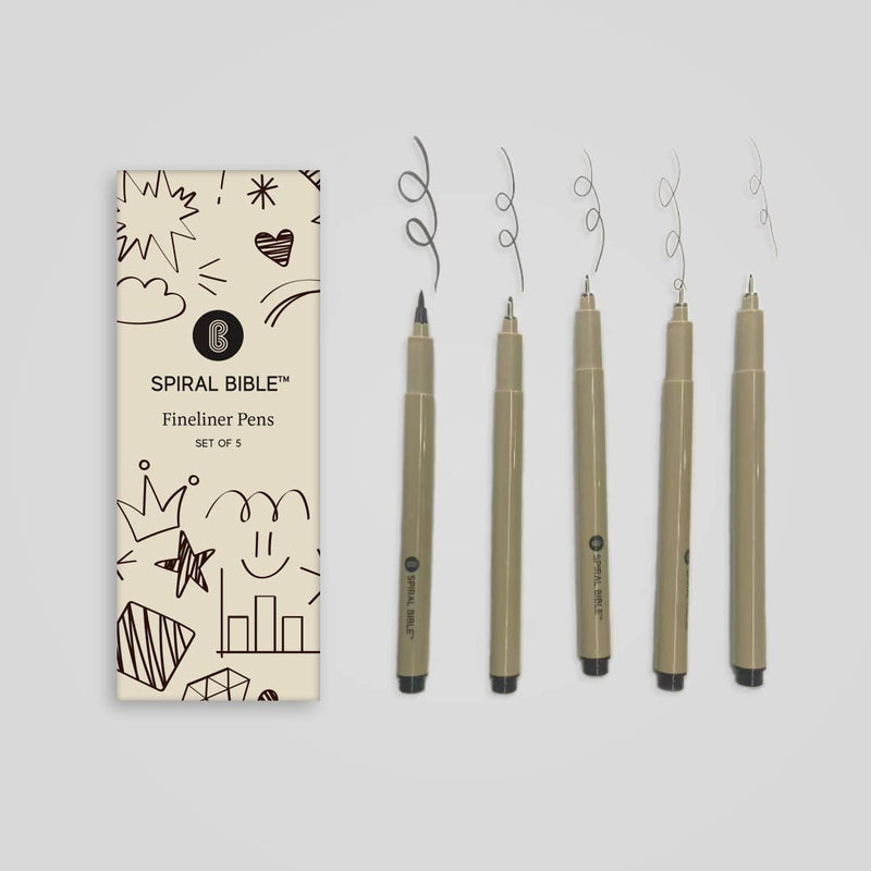 Spiral Bible™ Fineliner Pen Pack