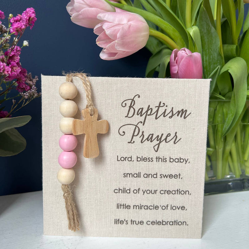 "Baptism Prayer" Sign