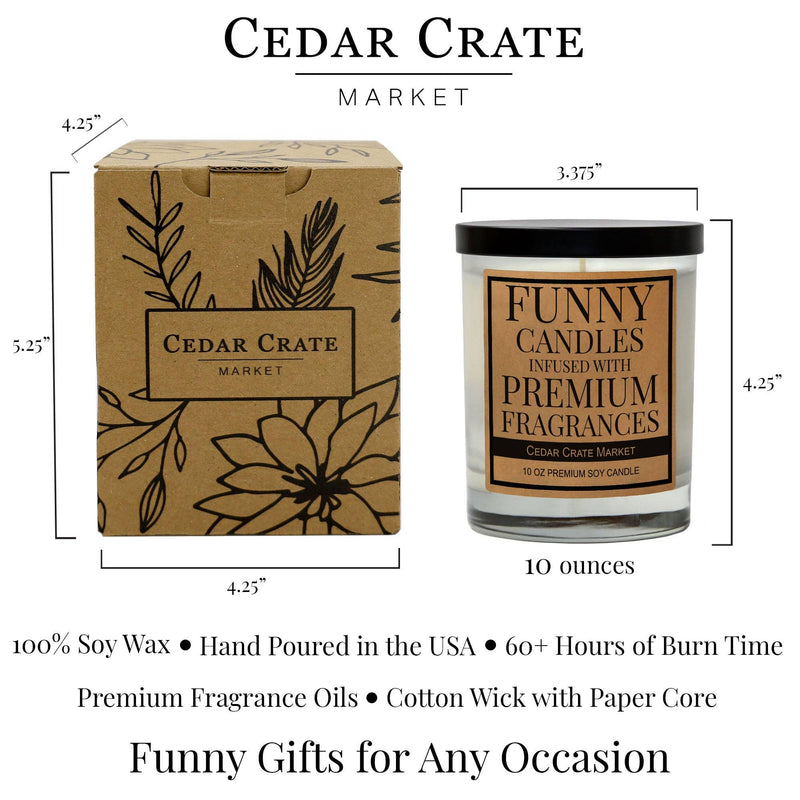 Funny Retirement Candle Gift | In My Retirement Era