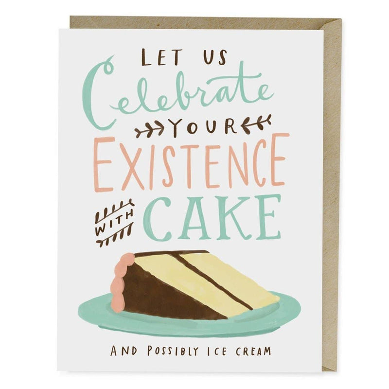 "Celebrate with Cake" Birthday Card