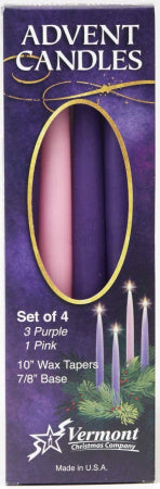 Advent Candles - Set of 5