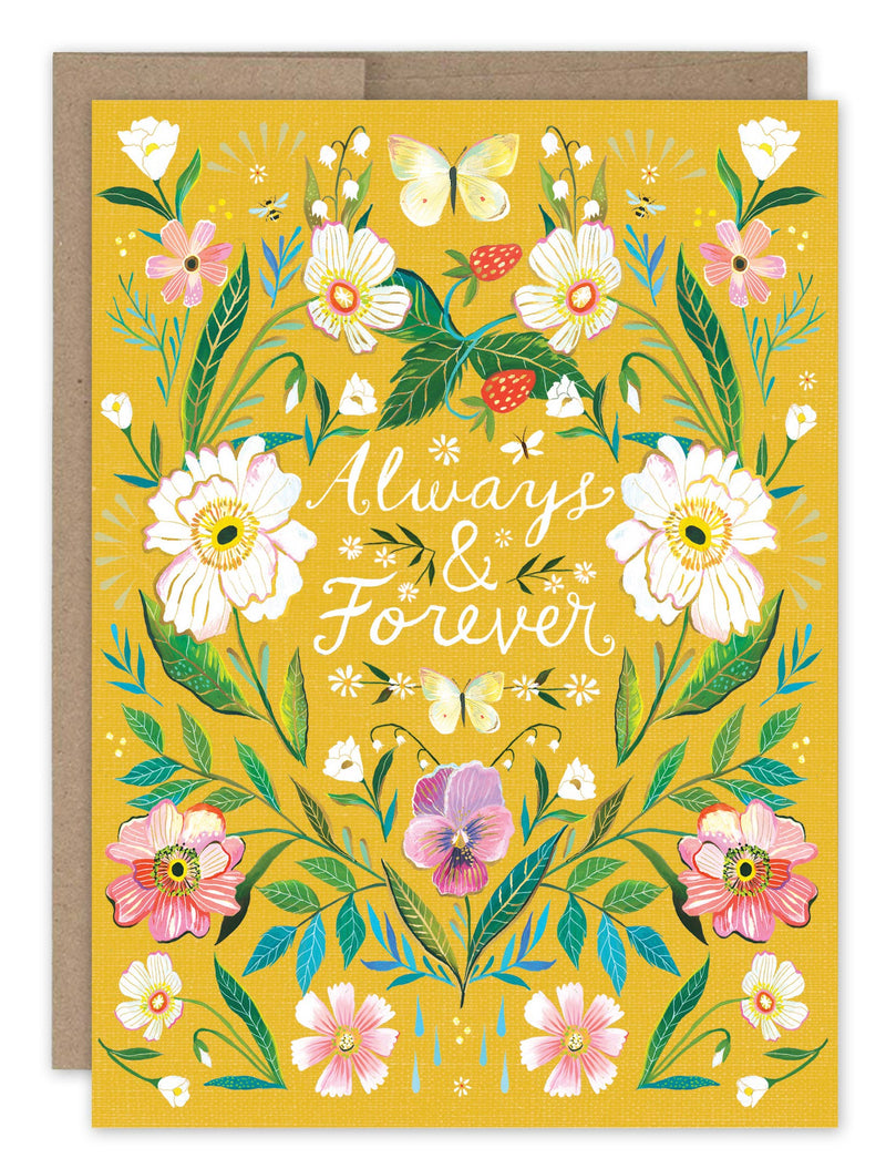 "Always & Forever" Anniversary Card