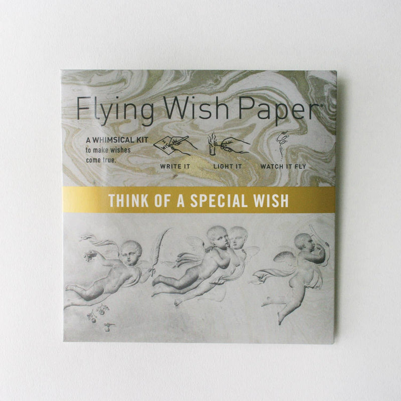 "Angels" Flying Wish Paper (Mini Kit with 15 Wishes + Accessories)