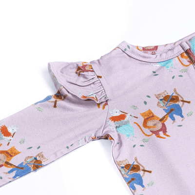 Kittens Zippered Romper