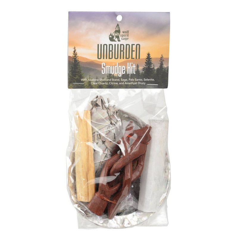 "Unburden" Purification Smudge & Crystal Kit