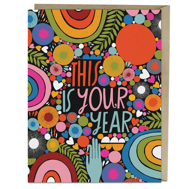 "This is Your Year" Lisa Congdon Encouragement Card