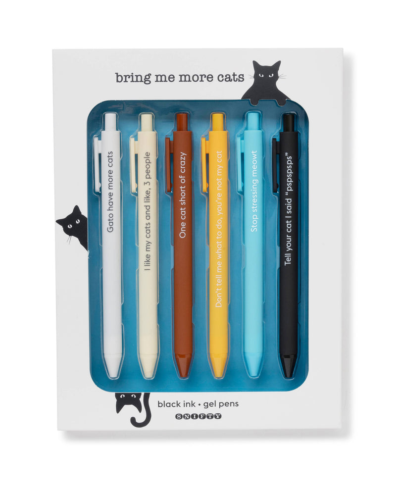 "Bring Me More Cats" Quotable Pen Set
