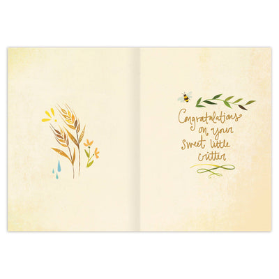 Whole Universe New Baby Card