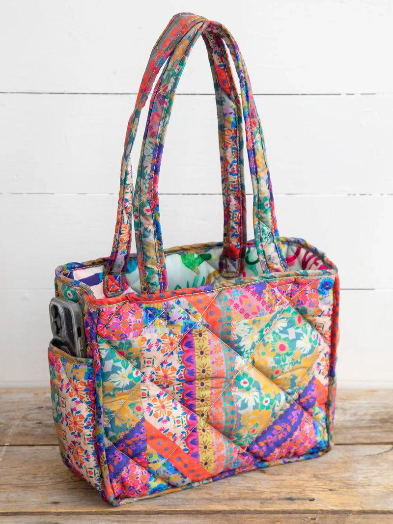 Reversible Puffy Tote