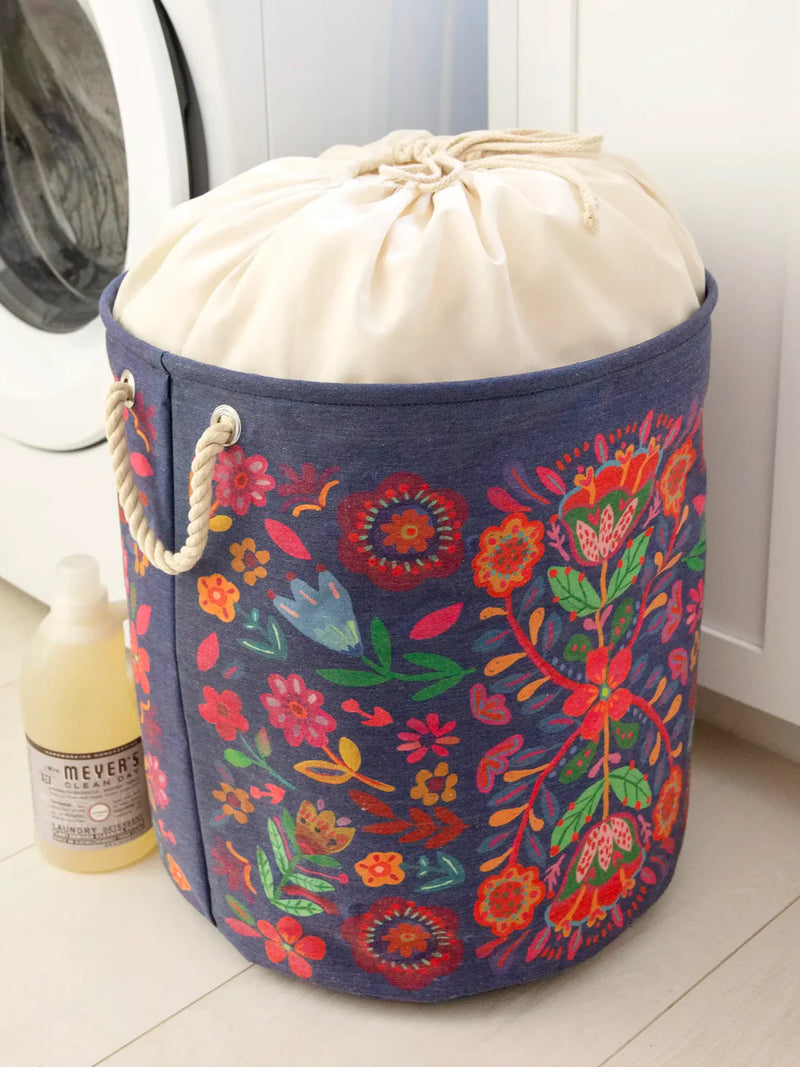 Boho Printed Laundry Hamper