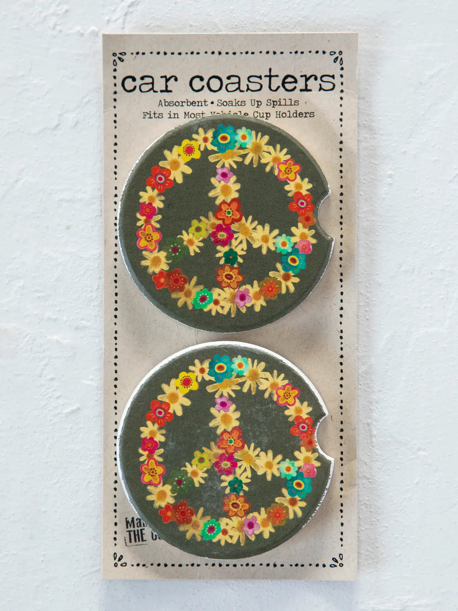 Natural Life Peace Coaster Natural Life Peace Coaster