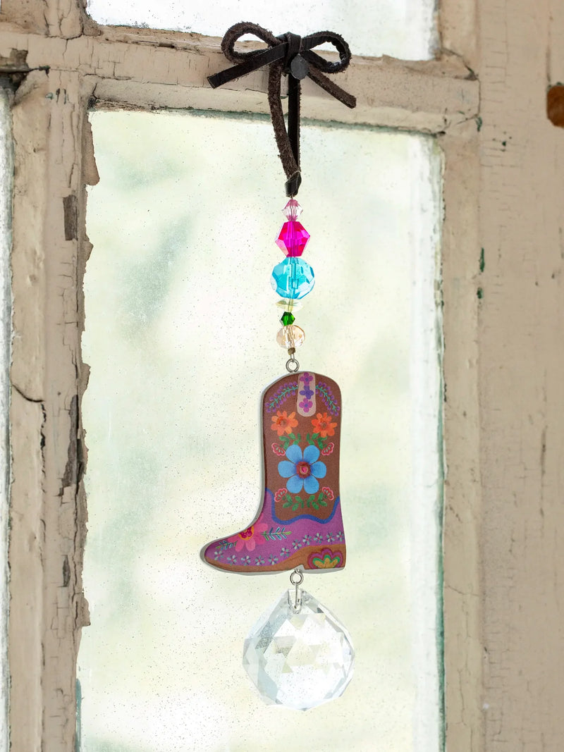 Boot Sun Catcher & Car Charm