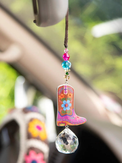 Boot Sun Catcher & Car Charm