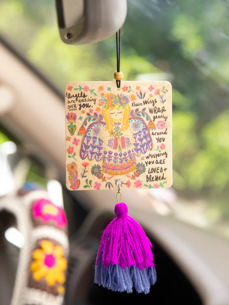 "Angels Are Watching" Air Freshener