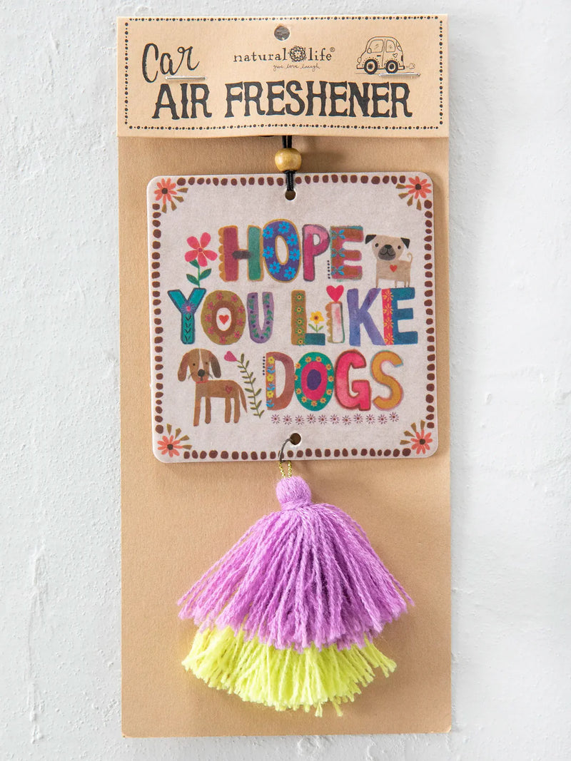 "Hope You Like Dogs" Air Freshener