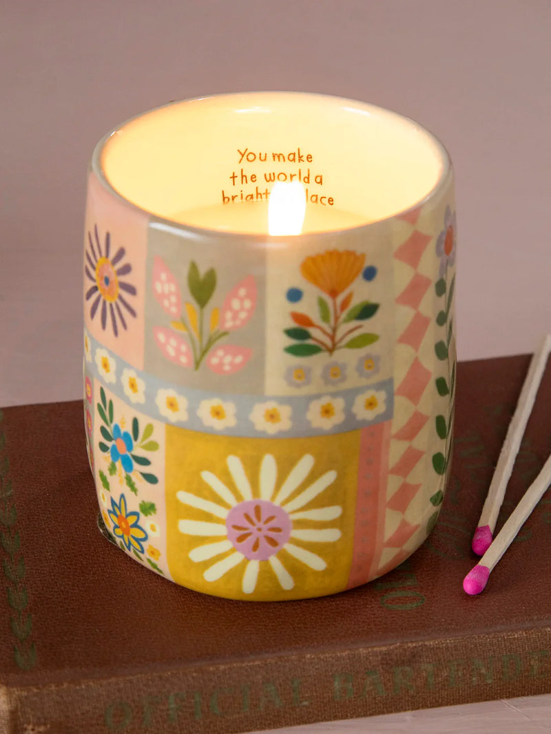 Secret Message Mug Candle - Brighter Place