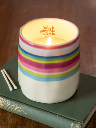 "Today Is Going To Be The Best Day Ever" - Secret Message Mug Candle