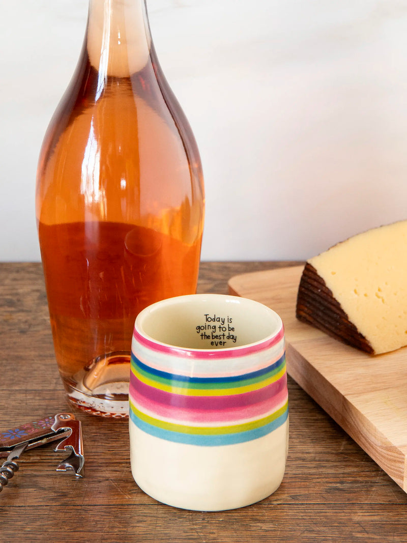 "Today Is Going To Be The Best Day Ever" - Secret Message Mug Candle