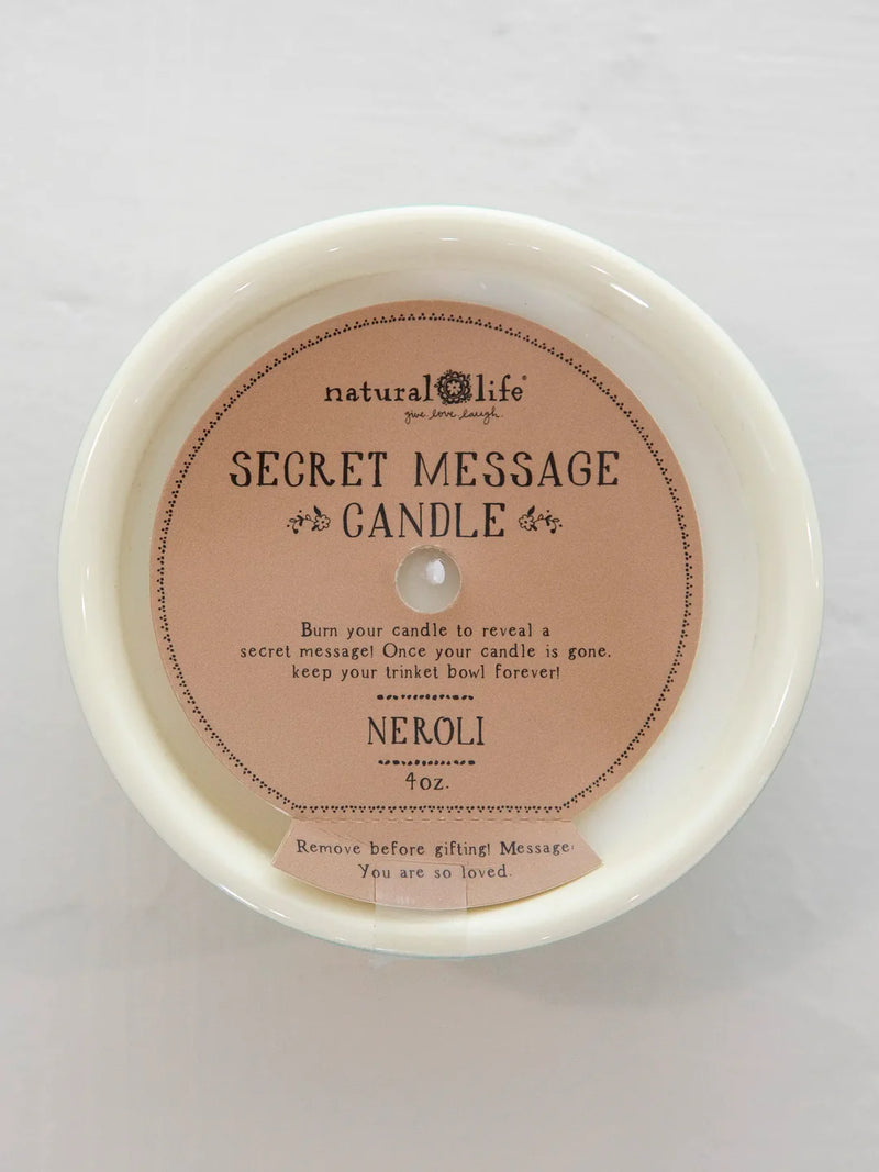 "You are so loved" Secret Message Candle