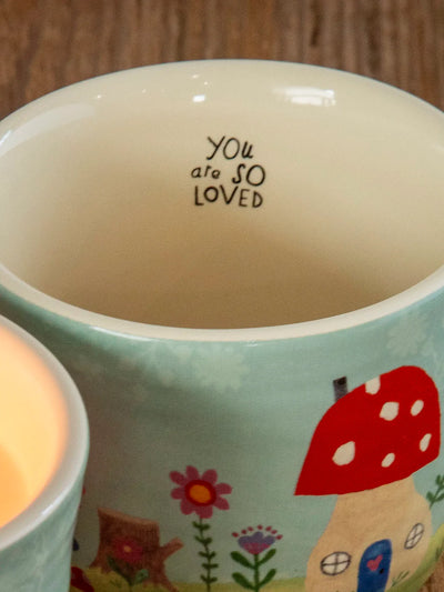 "You are so loved" Secret Message Candle