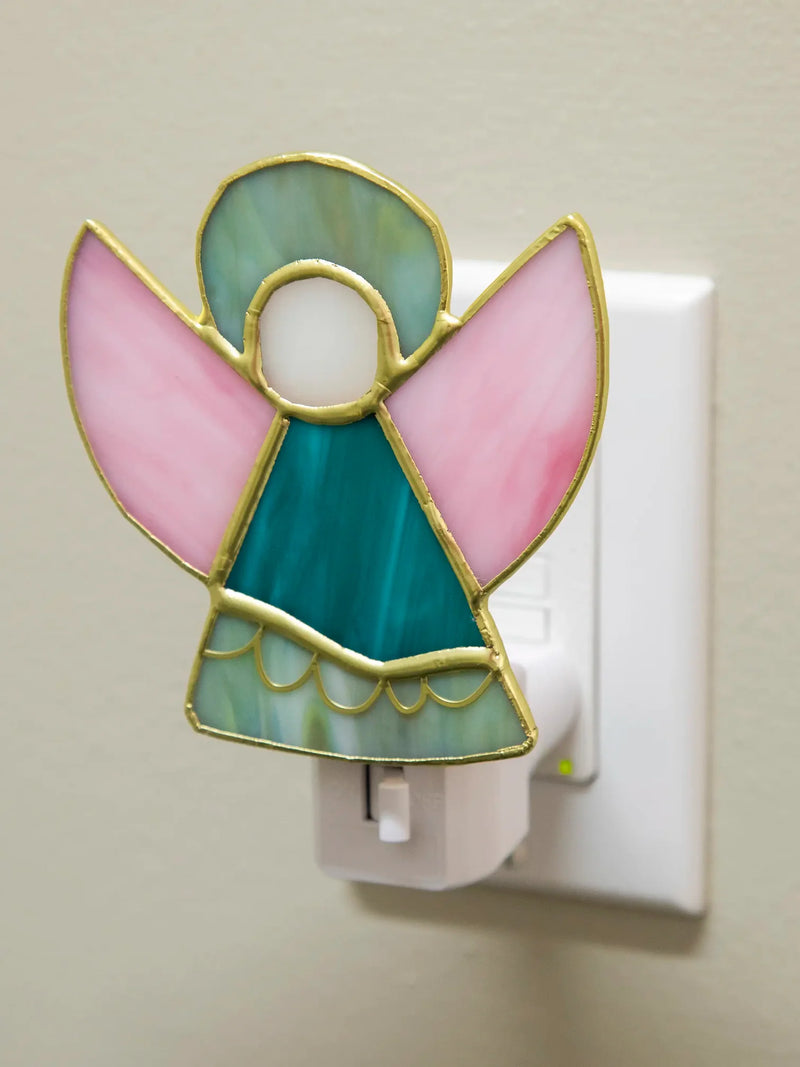 Stained Glass Night Light - Angel