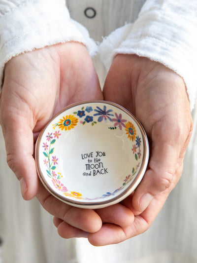 "Love You to the Moon and Back" Trinket Bowl