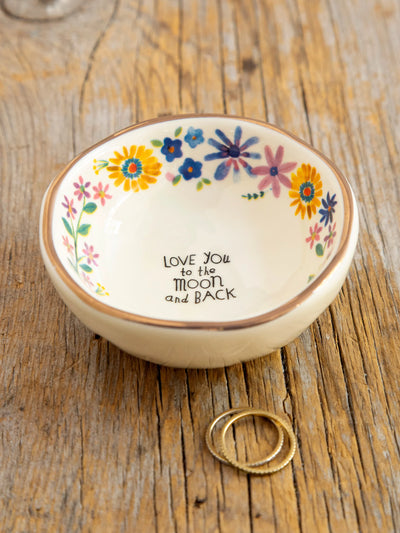 "Love You to the Moon and Back" Trinket Bowl