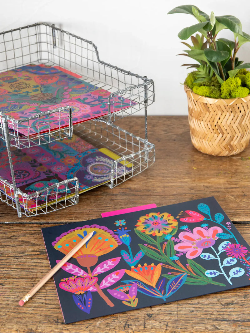 Colorful File Folders, Set of 6