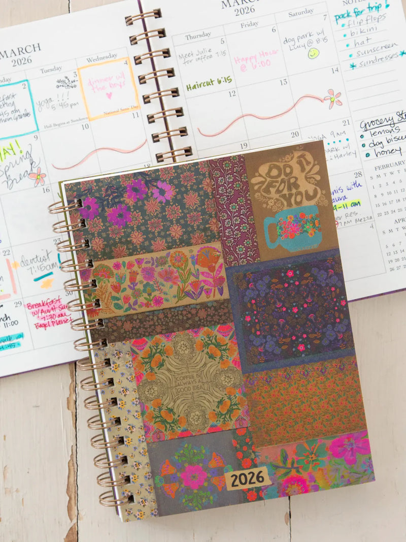 2026 12 Month Planner - Coffee