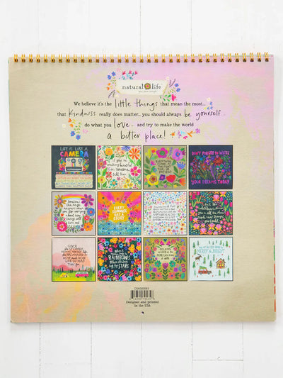 "Live Happy" 2026 Calendar