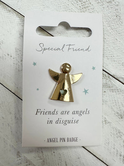 "Special Friend" Angel Sentiment Pin