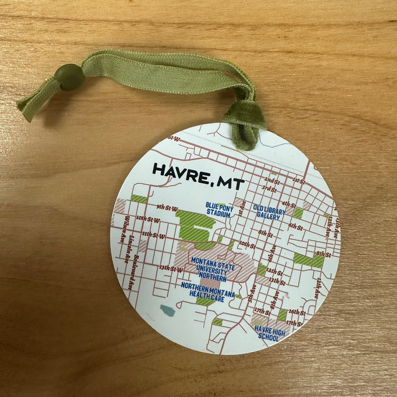 Havre, Montana Metal Ornament