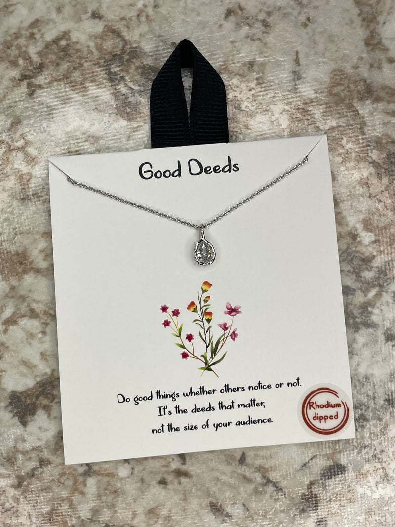 "Good Deeds" Necklace