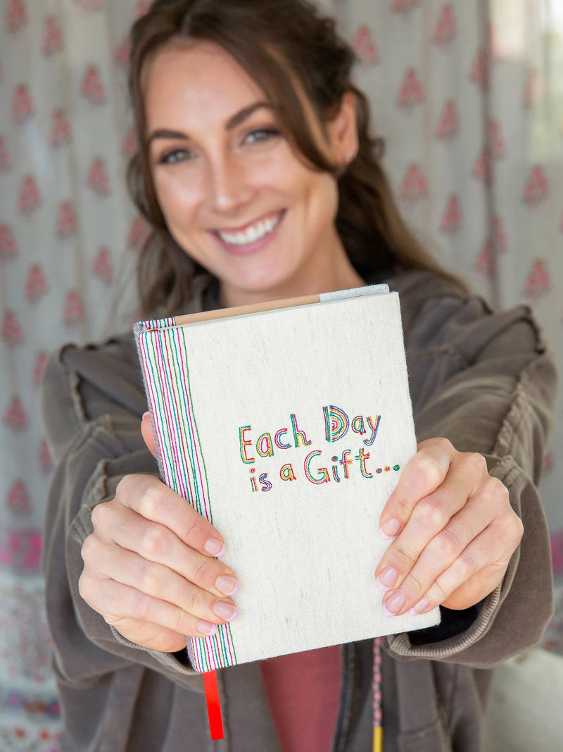 Embroidered 5 Year Daily Journal