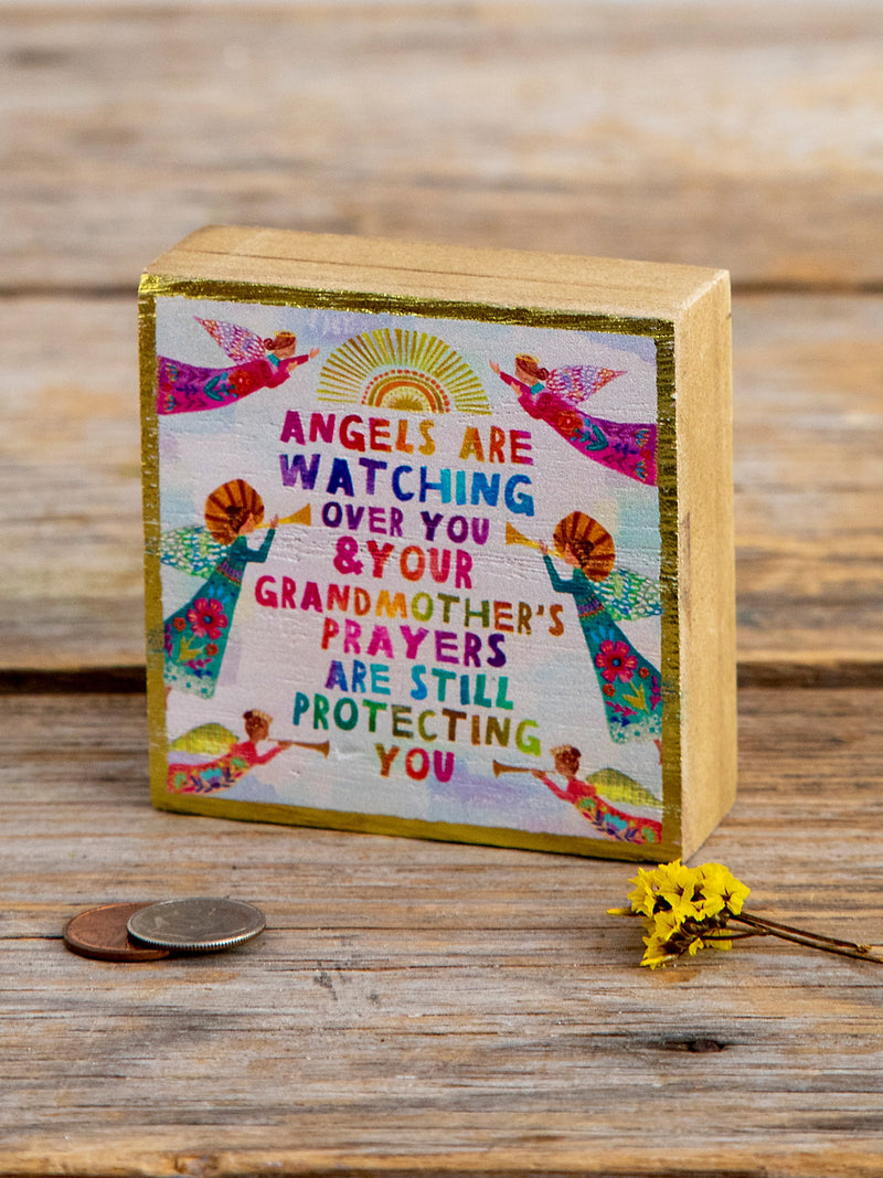 Mini "Friends are Angels" Block Box