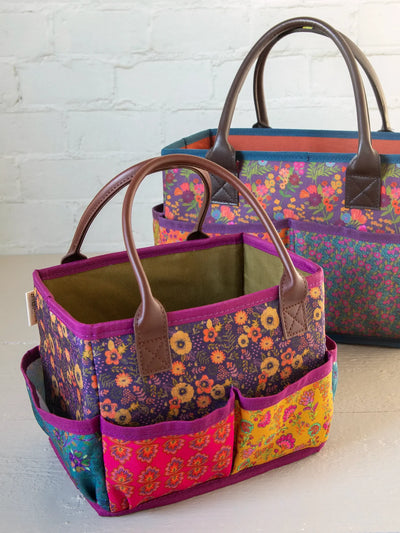 Mimi Utility Tote - Rainbow Floral