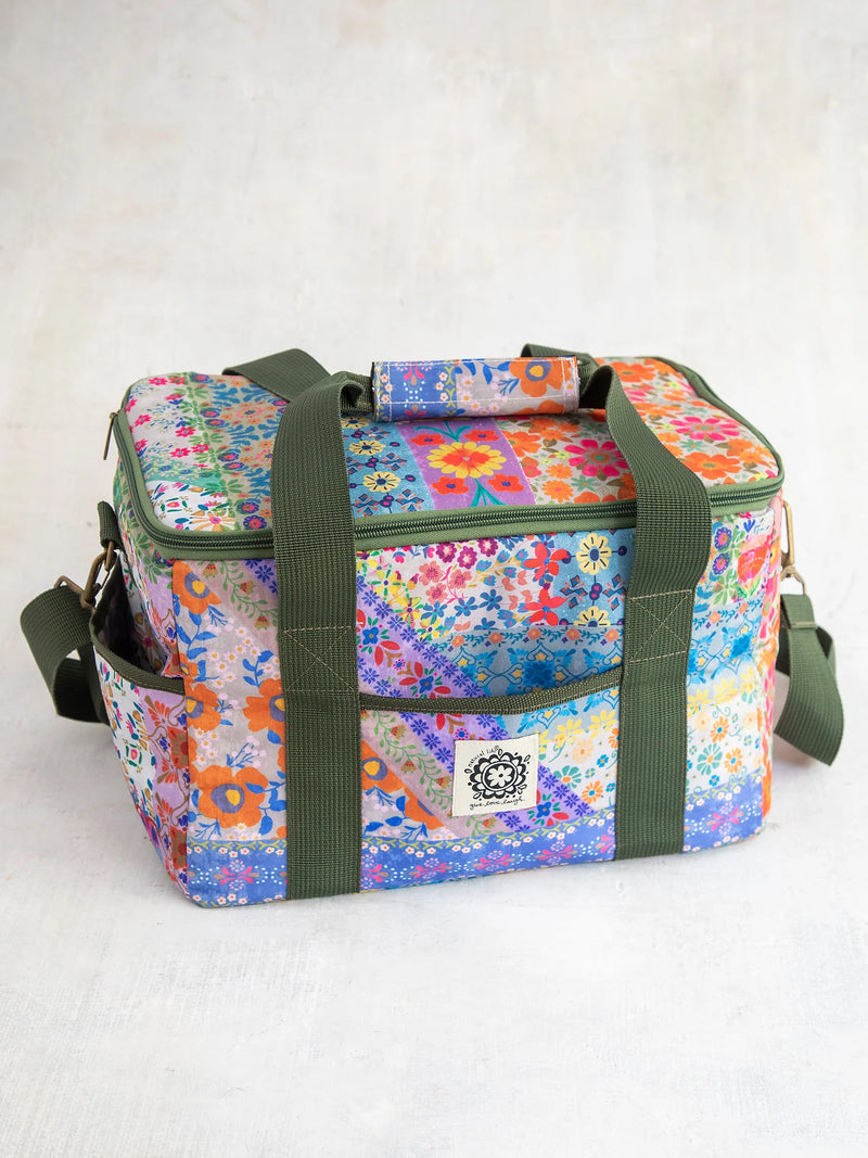 Patchwork Cooler Tote