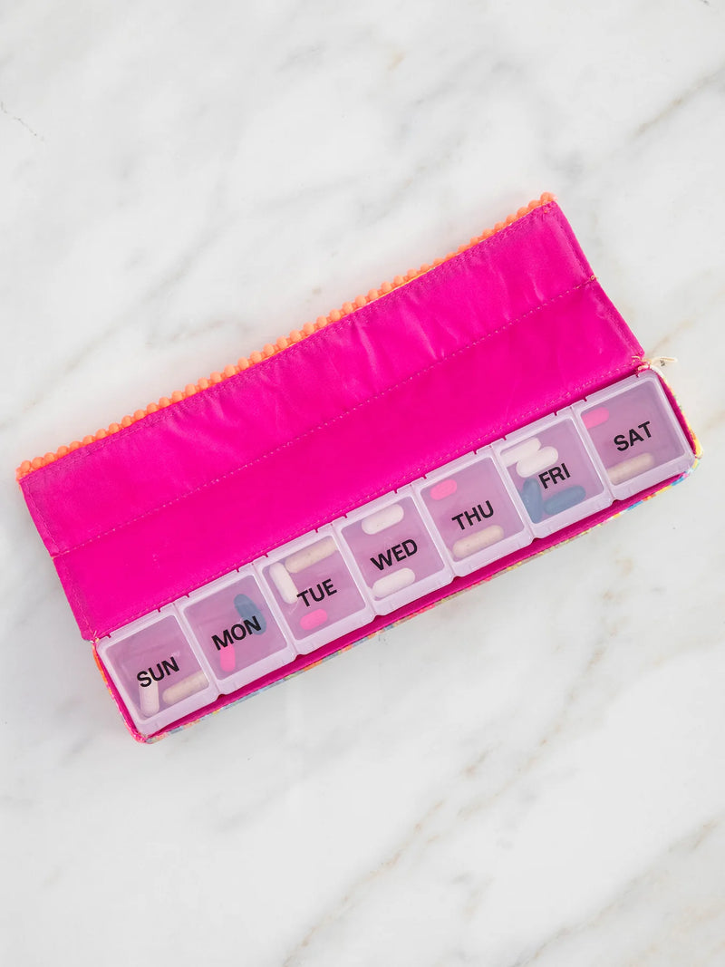 "She Took a Deep Breath" Weekly Pill Pouch Organizer