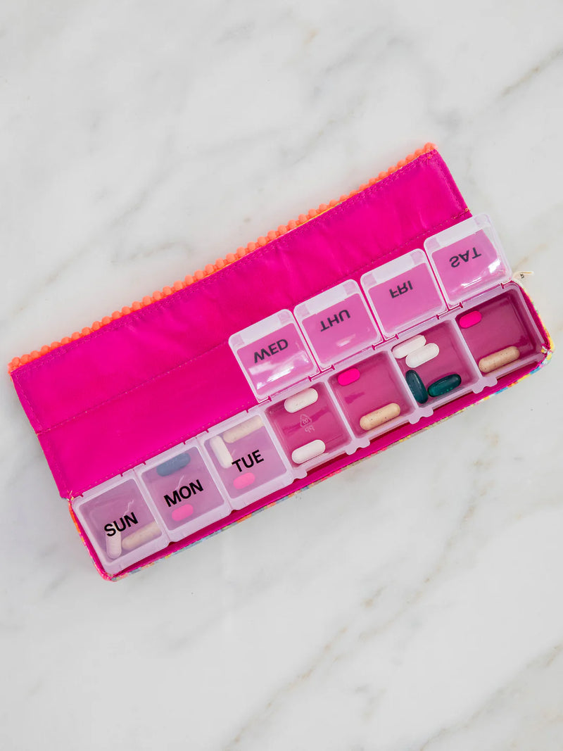 "She Took a Deep Breath" Weekly Pill Pouch Organizer