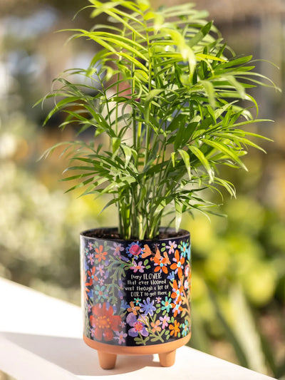 "Every Flower That Ever Bloomed" Artisan Planter