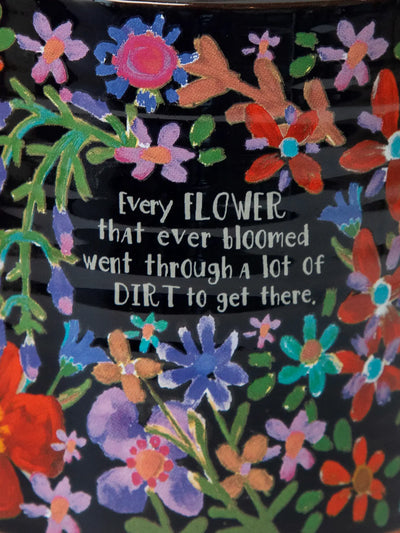 "Every Flower That Ever Bloomed" Artisan Planter