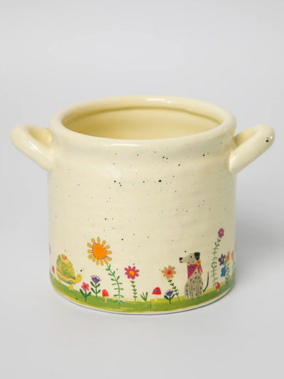 "Thank You for Helping Me Grow" Crock Planter