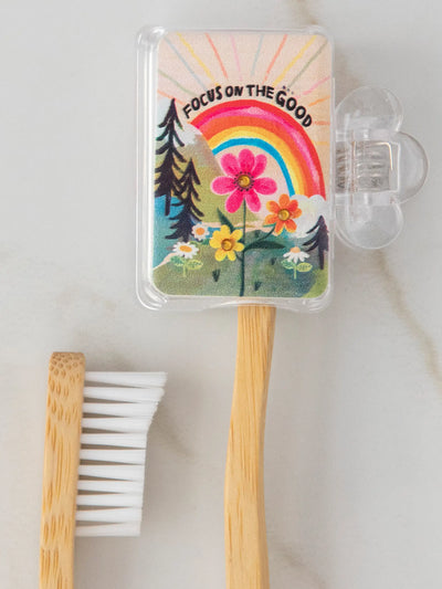 "Focus On The Good" Toothbrush Cover
