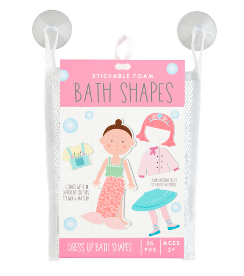 "Dress Up" Stickable Foam Bath Shapes