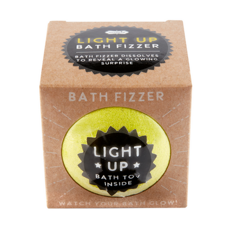 Bath Fizzer with Light Up Bath Toy