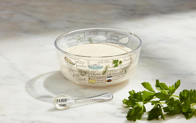 Ranch Dressing Recipe Bowl Set